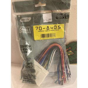 Metra 70-8405 daewoo 1999 up pwr/4 spkr turbowire cable system new